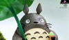 My Neighbor Totoro Miyazaki Hayao Animal Series #1 Lotus Leaf Resin Statue - Wu Yu Studio