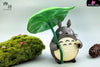 My Neighbor Totoro Miyazaki Hayao Animal Series #1 Lotus Leaf Resin Statue - Wu Yu Studio