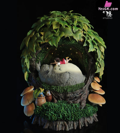 My Neighbor Totoro Silhouette Moment Series Resting in the Tree Hole GK Statue - Shen Yin Studio [Pre-Order] Deposit
