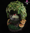 My Neighbor Totoro Silhouette Moment Series Resting in the Tree Hole GK Statue - Shen Yin Studio [Pre-Order] Miyazaki