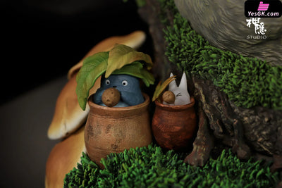 My Neighbor Totoro Silhouette Moment Series Resting in the Tree Hole GK Statue - Shen Yin Studio [Pre-Order] Miyazaki