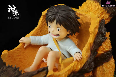 My Neighbor Totoro Silhouette Moments Series Mei & Kitten Bus GK Statue - Shen Yin Studio [Pre-Order] - Miyazaki Anime