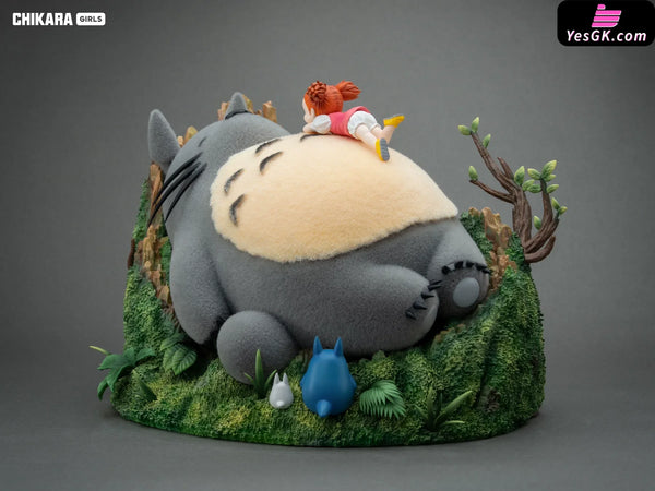 My Neighbor Totoro Sleeping Totoro & Mei 1/10 GK Statue - CHIKARA Studio [In-Stock] - Full Payment - Miyazaki Anime