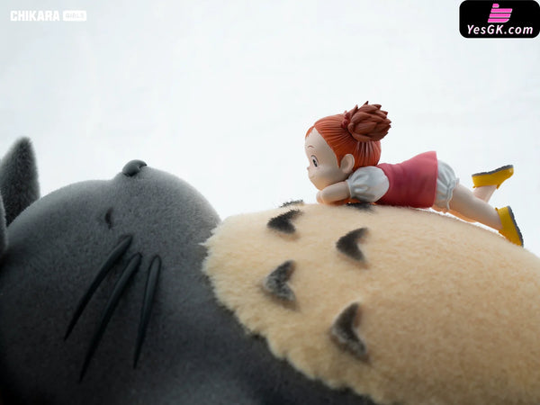 My Neighbor Totoro Sleeping Totoro & Mei 1/10 GK Statue - CHIKARA Studio [In-Stock] - Full Payment - Miyazaki Anime