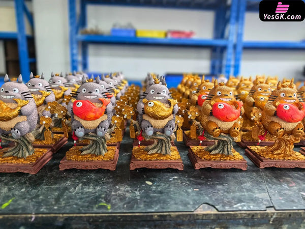 My Neighbor Totoro Wealth-Attracting Series Lucky Totoro Statue - WAWA Studio [In-Stock] - Miyazaki Anime