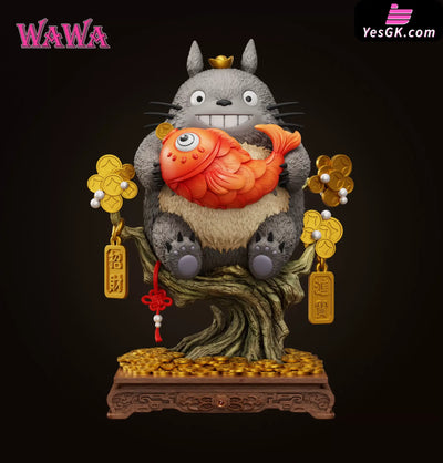 My Neighbor Totoro Wealth-Attracting Series Lucky Totoro Statue - WAWA Studio [In-Stock] - Miyazaki Anime