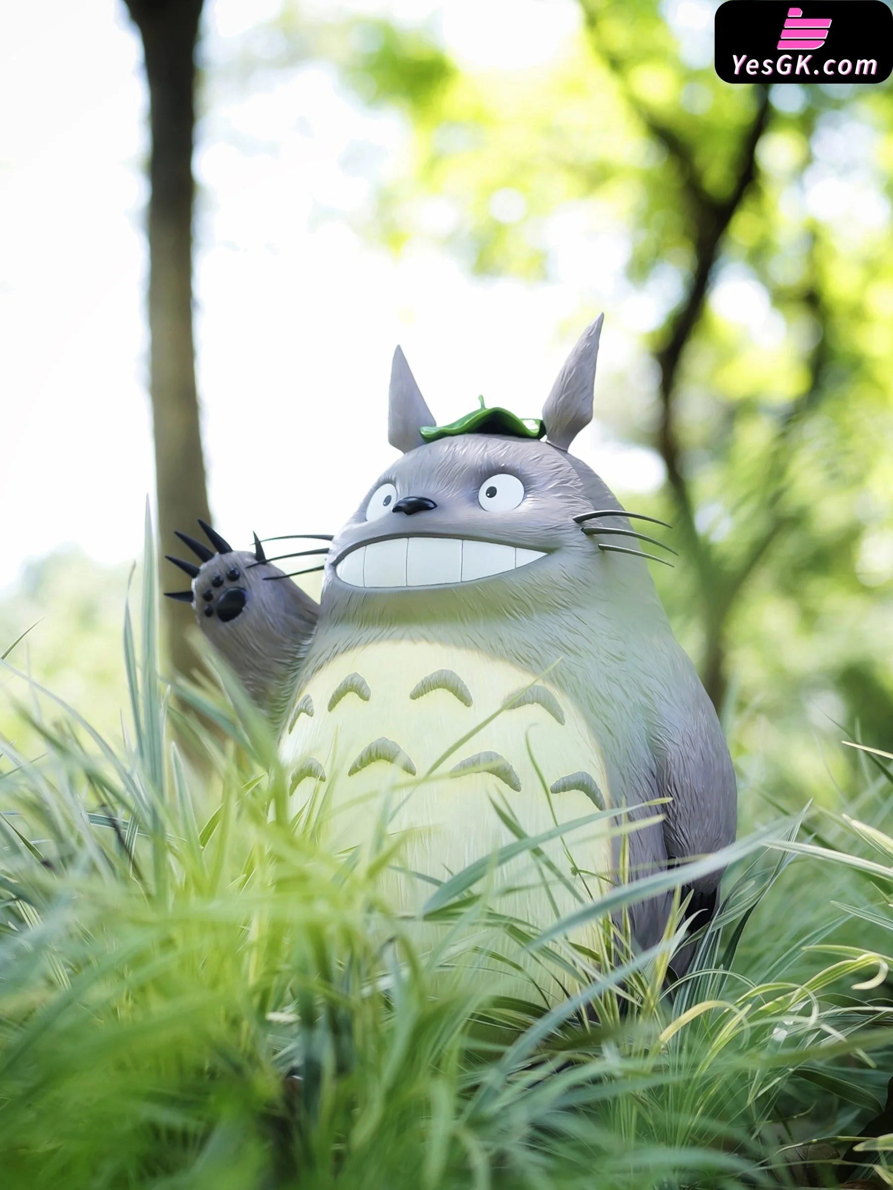 My Neighbour Totoro Hello Resin Statue - Long Miao Studio [Pre-Order] Deposit Miyazaki Anime