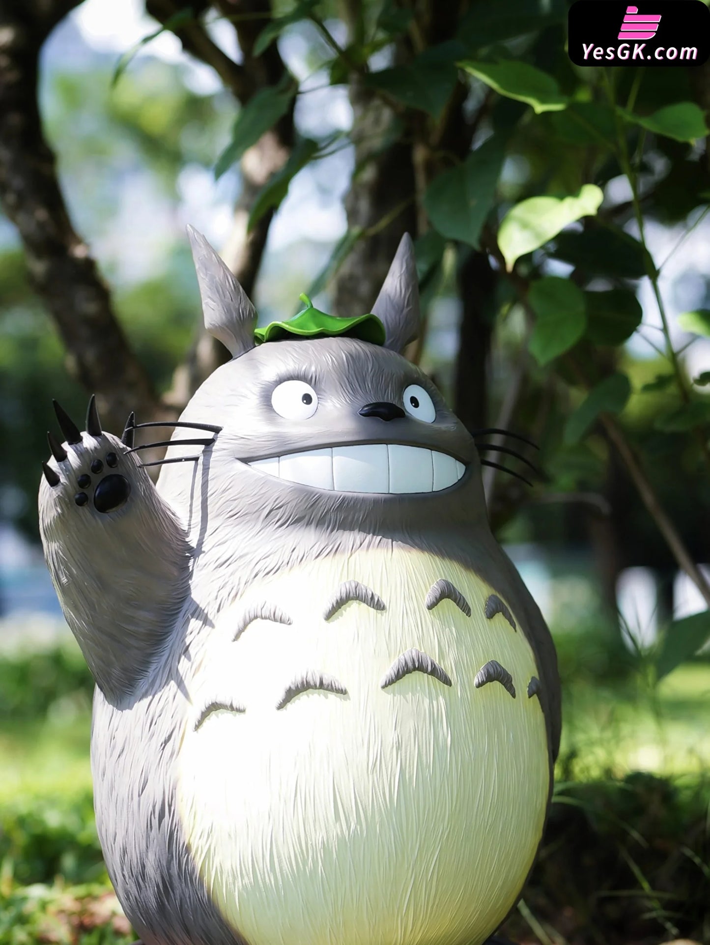 My Neighbour Totoro Hello Resin Statue - Long Miao Studio [Pre-Order] Miyazaki Anime