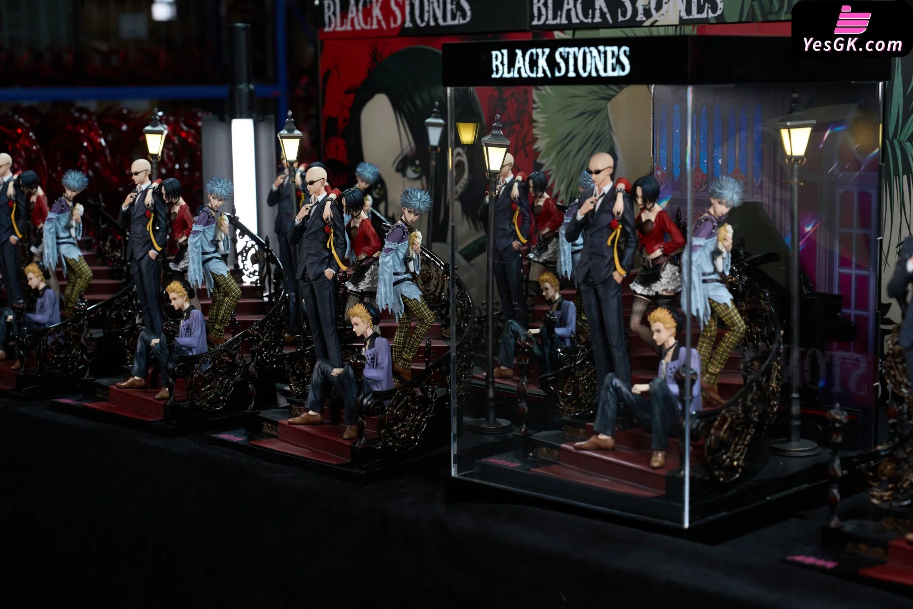 NANA 2.0 Black Stones Nana & Shinichi & Nobuo & Yasushi GK Statue