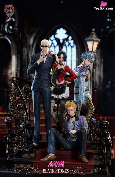 NANA 2.0 Black Stones Nana & Shinichi & Nobuo & Yasushi GK Statue - Weare A Design Studio [Pre-Order] Others