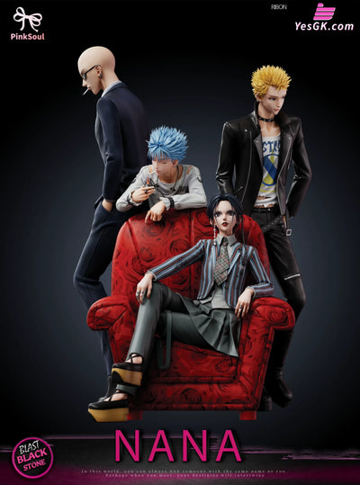 NANA Black Stones Osaki & Yasushi Takagi & Nobuo Terashima & Shinichi Okazaki 1/6 GK Statue - Pinksoul Studio