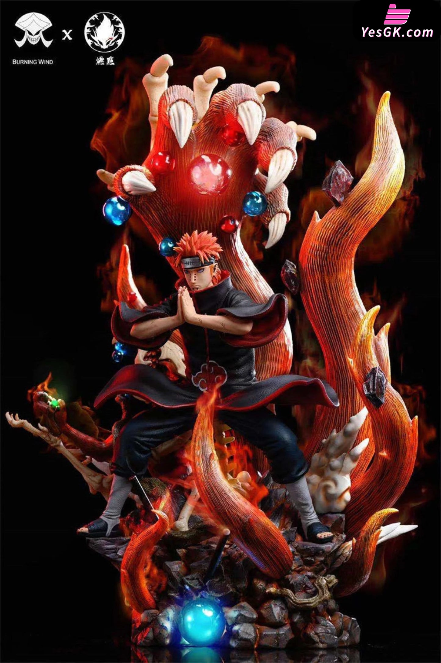 Naruto Akatsuki Series Pain Resin Statue - Burning Wind Studio [In-Sto ...