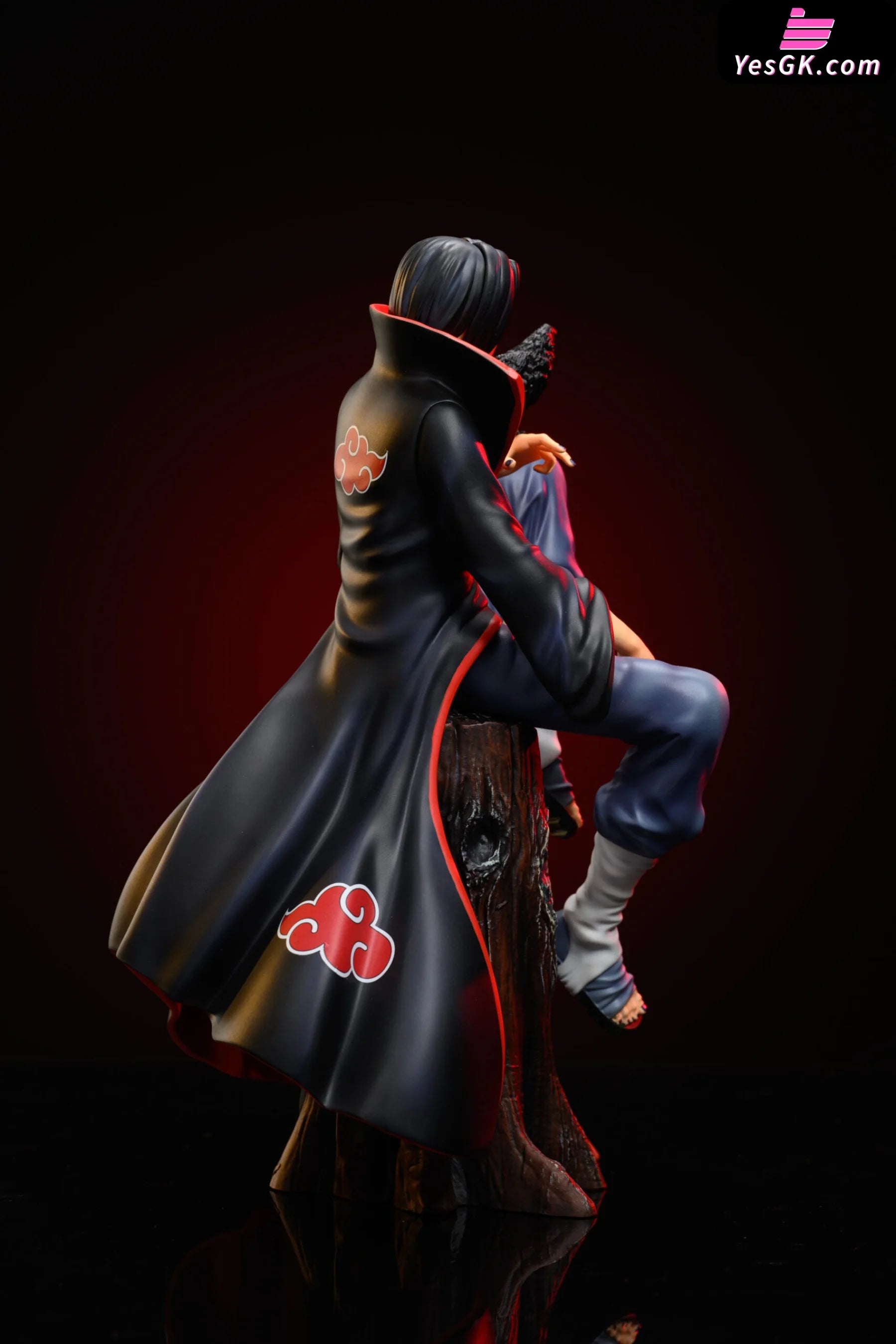 Naruto Akatsuki Series Sitting Posture 1 Uchiha Itachi Resin Statue