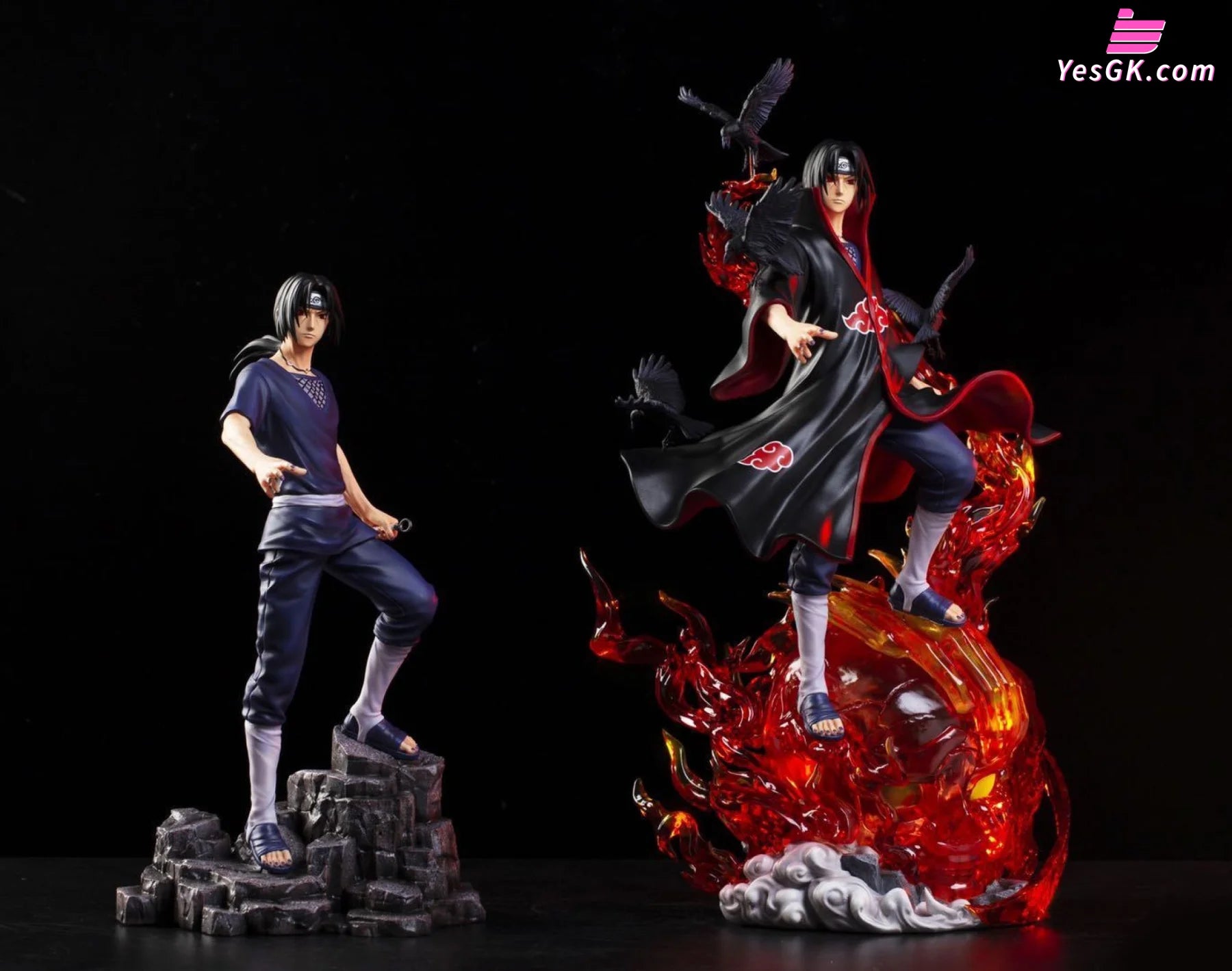 Naruto Akatsuki Series Uchiha Itachi Resin Statue - Burning Wind Studio [In Stock]