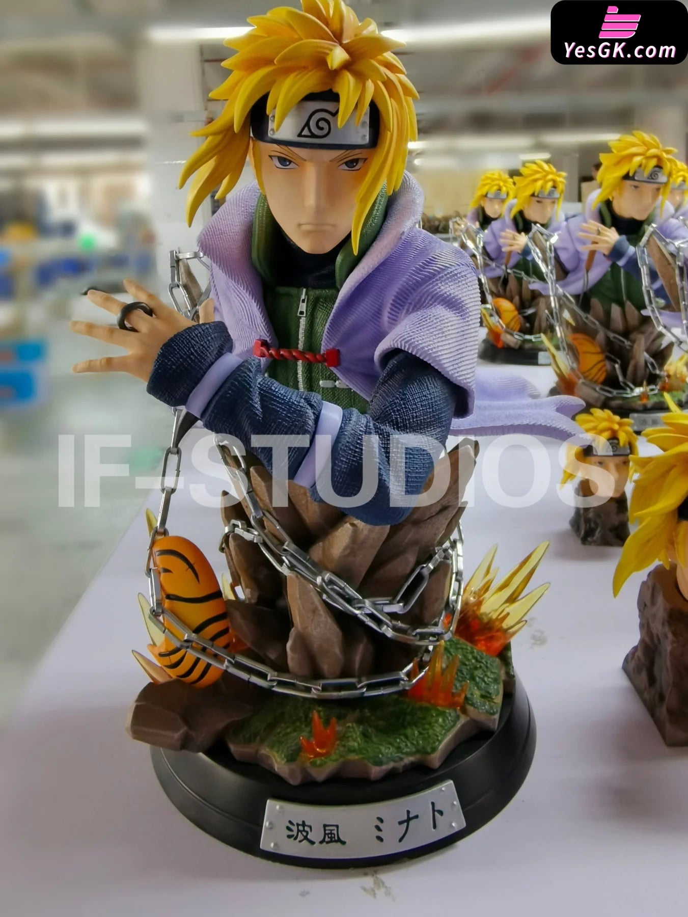 Naruto Fourth Hokage Namikaze Minato Resin Statue - If Studio [In Stock]