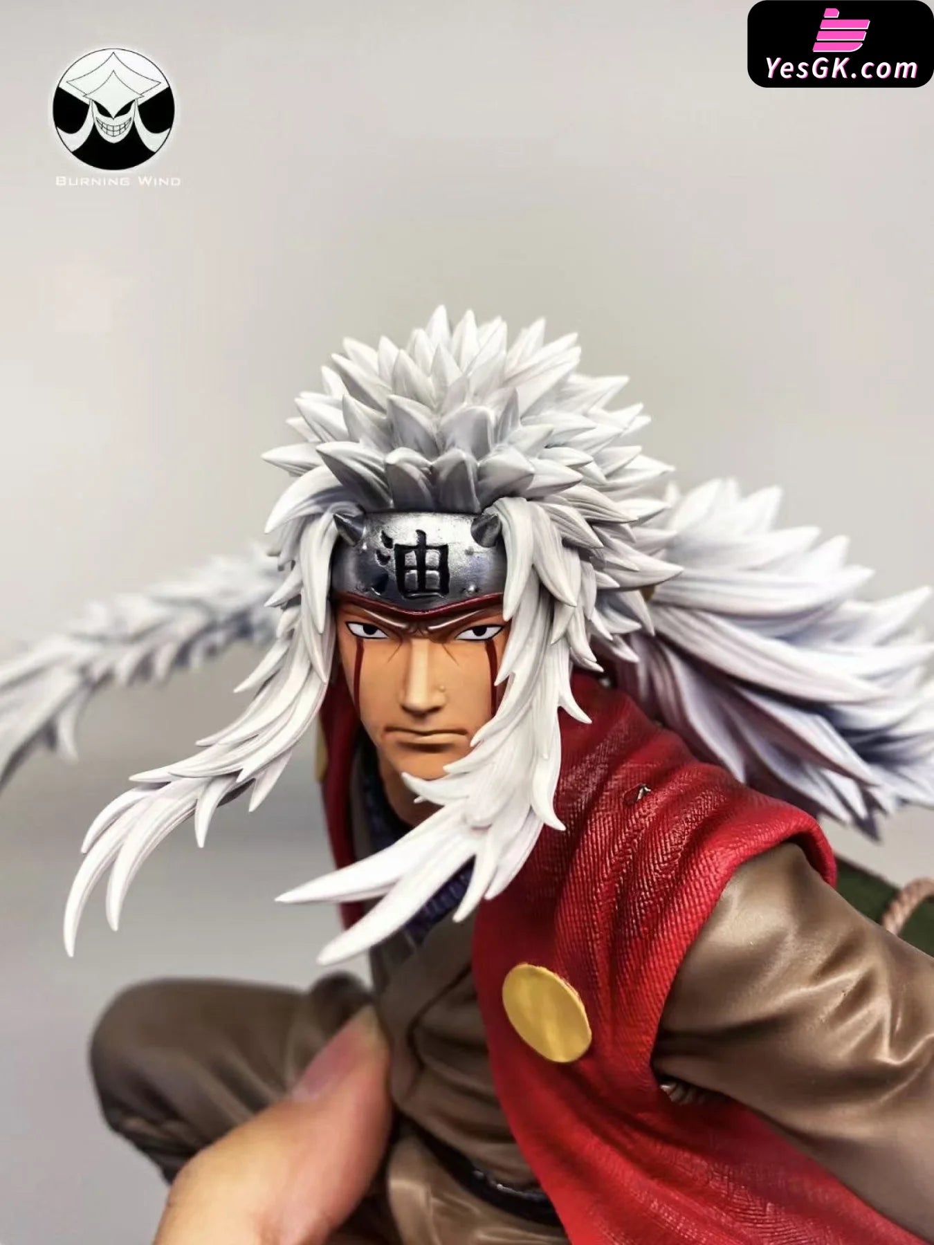 Naruto Jiraiya Resin Statue - Burning Wind Studio [In Stock] – YesGK