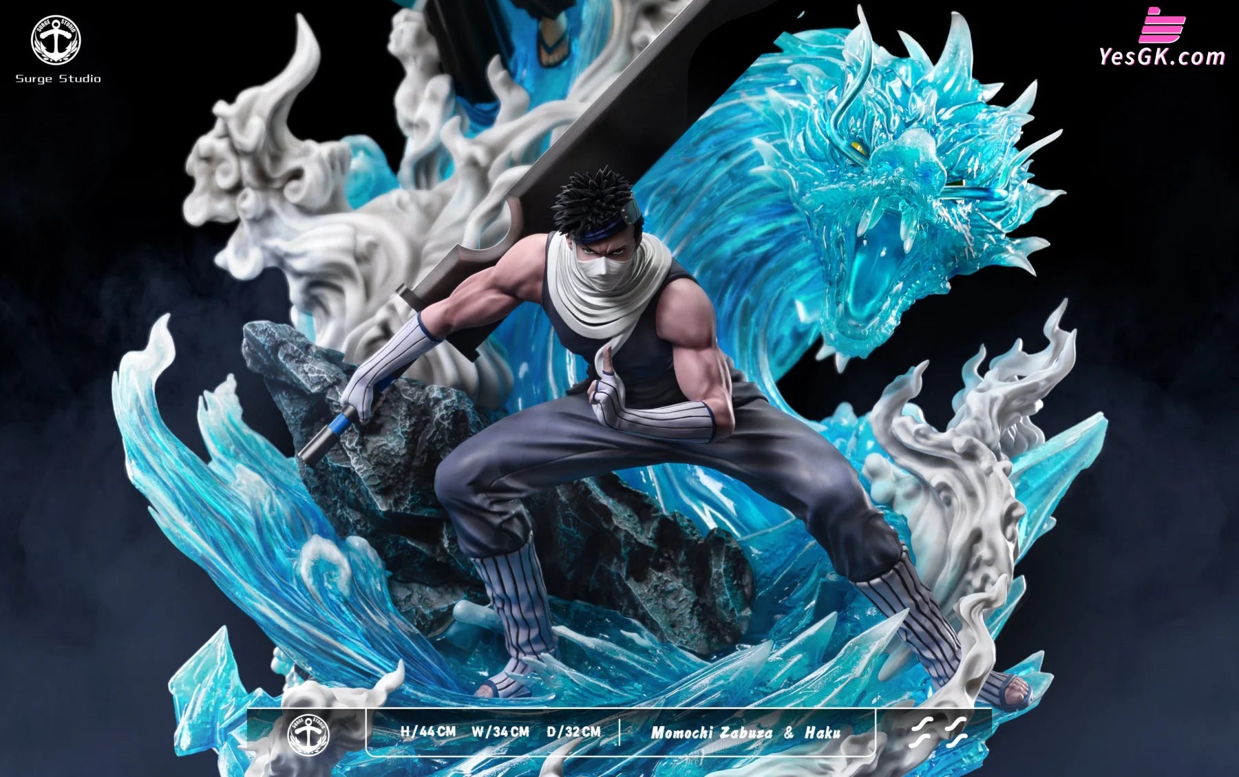 Naruto Momochi Zabuza & Haku Statue - Surge Studio [Pre