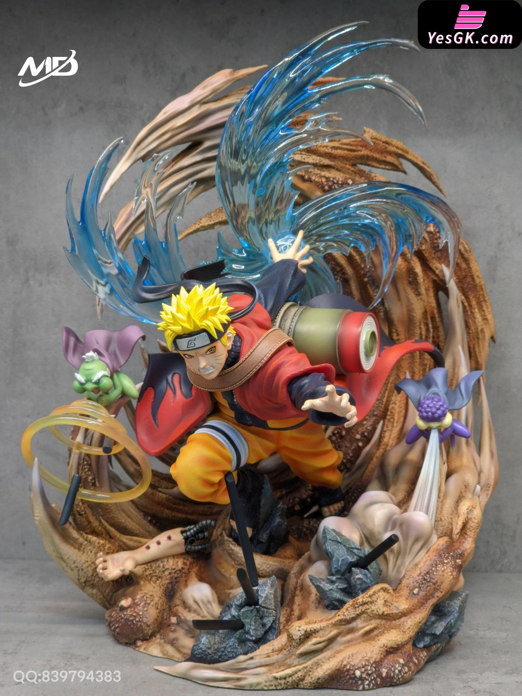 Naruto Statue Naruto Sage Mode Resin Statue MD Studio [PreOrder] YesGK