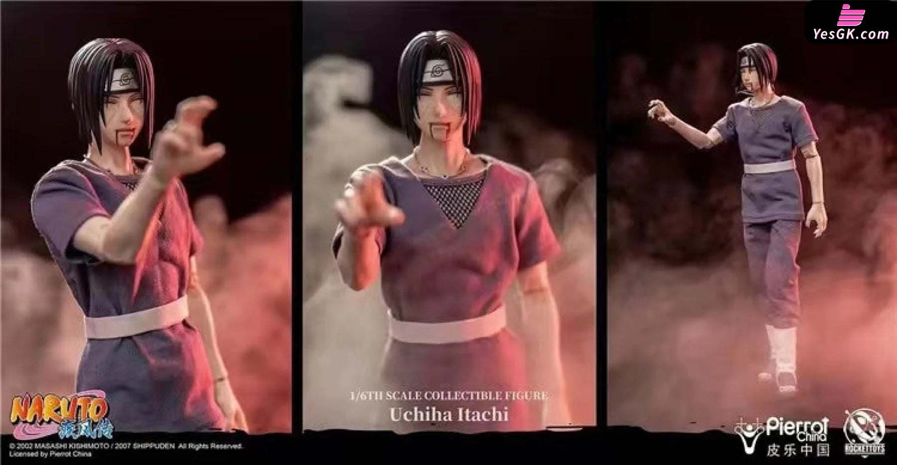Naruto Uchiha Itachi-Throne Platform Resin Statue - Accessories Studio [Pre-Order]