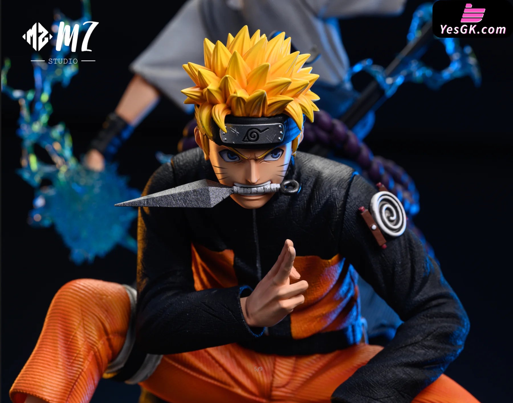 Naruto Uzumaki Naruto & Uchiha Sasuke Statue - MZ Studio [In-Stock] – YesGK