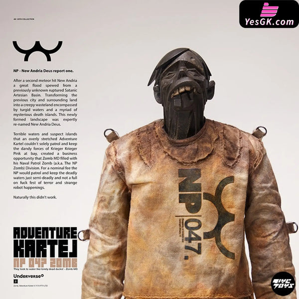 Naval Patrol Np 047 Zomb Statue - Underverse Studio [Pre - Order] Others