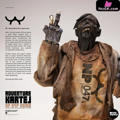 Naval Patrol Np 047 Zomb Statue - Underverse Studio [Pre - Order] Others