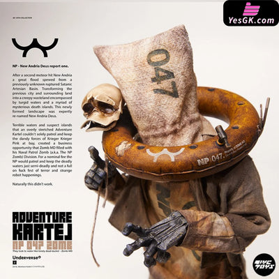 Naval Patrol Np 047 Zomb Statue - Underverse Studio [Pre - Order] Others