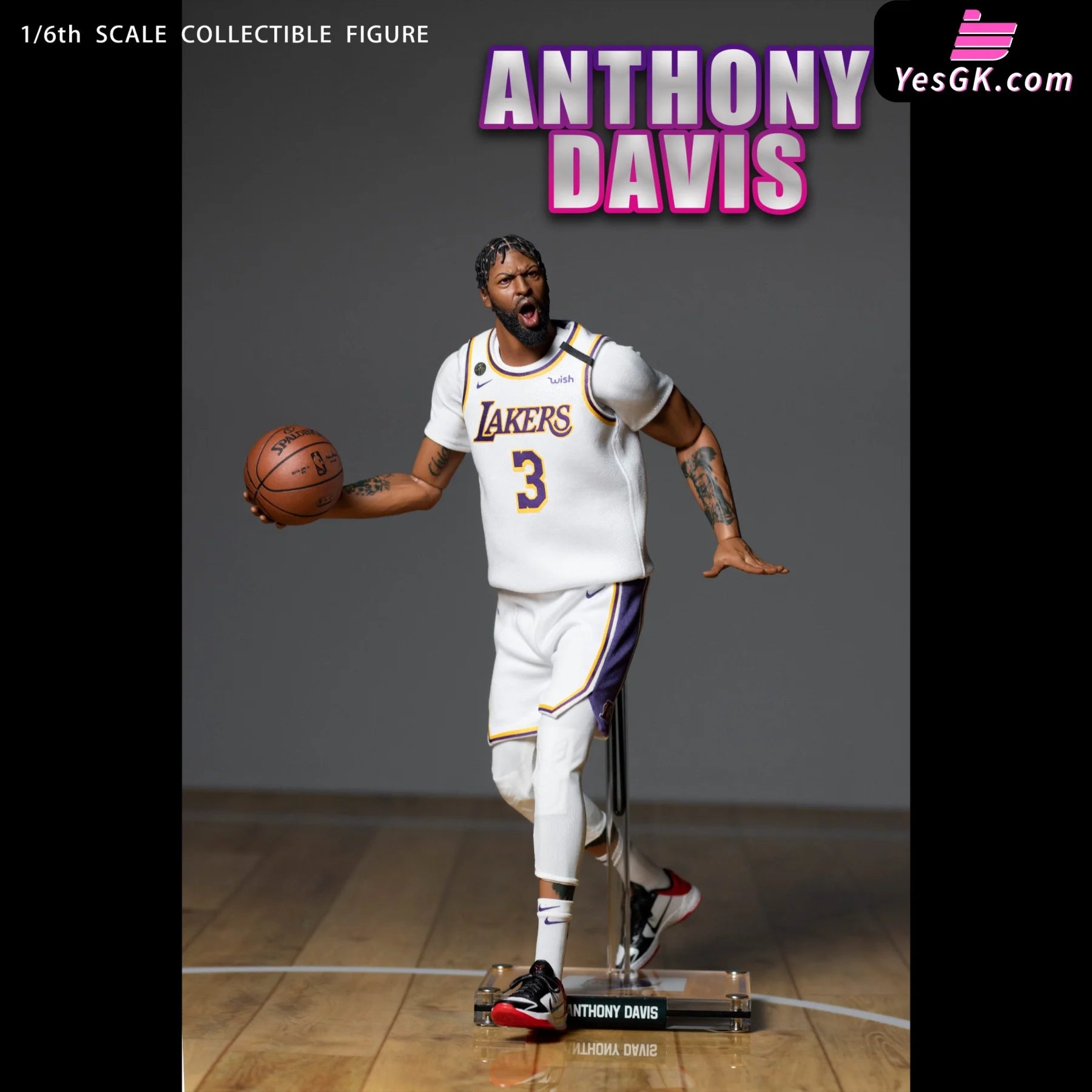 Nba 1/6 Anthony Davis Lal Championship Set Action Figure - Goat Toys Studio [Pre-Order]