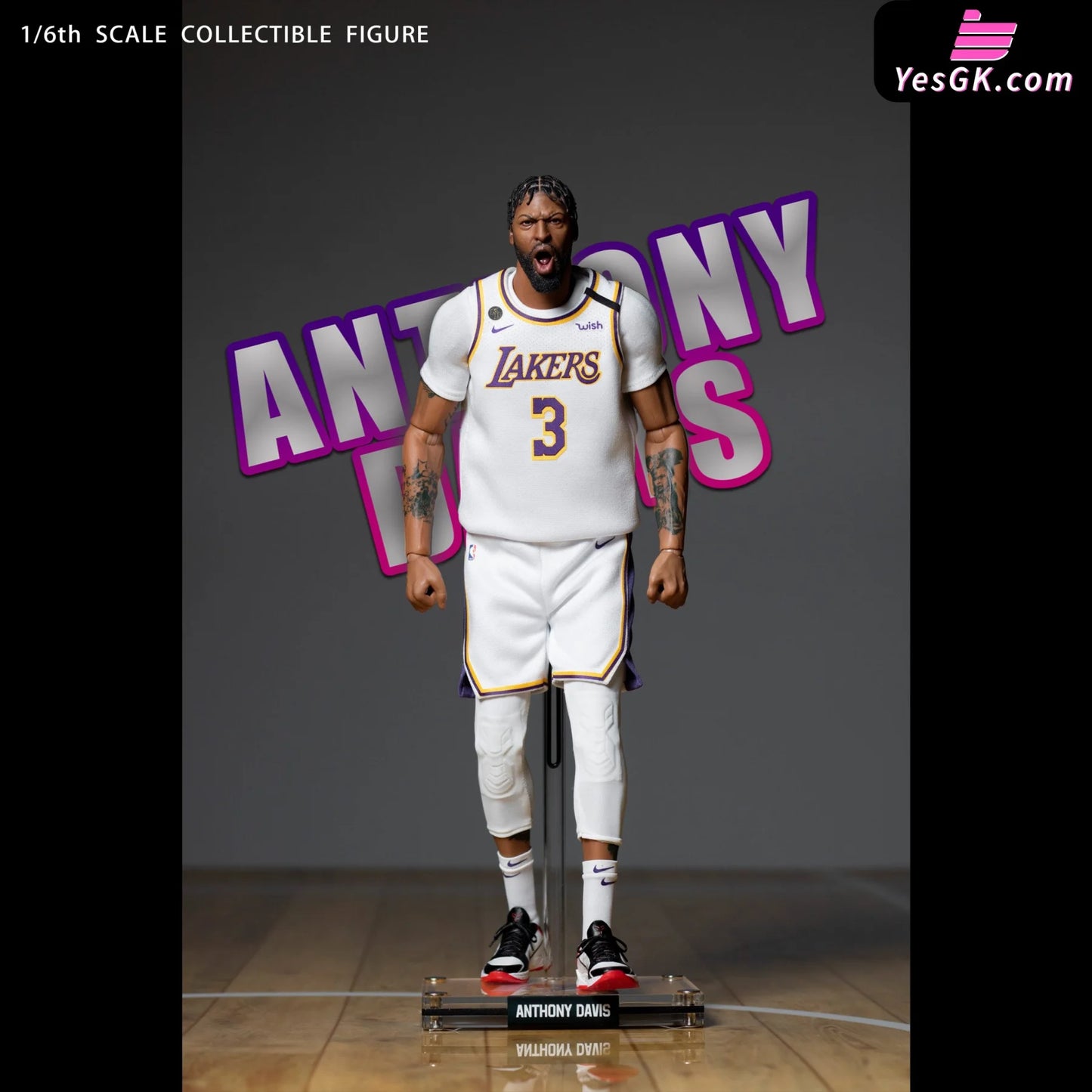 Nba 1/6 Anthony Davis Lal Championship Set Action Figure - Goat Toys Studio [Pre-Order]