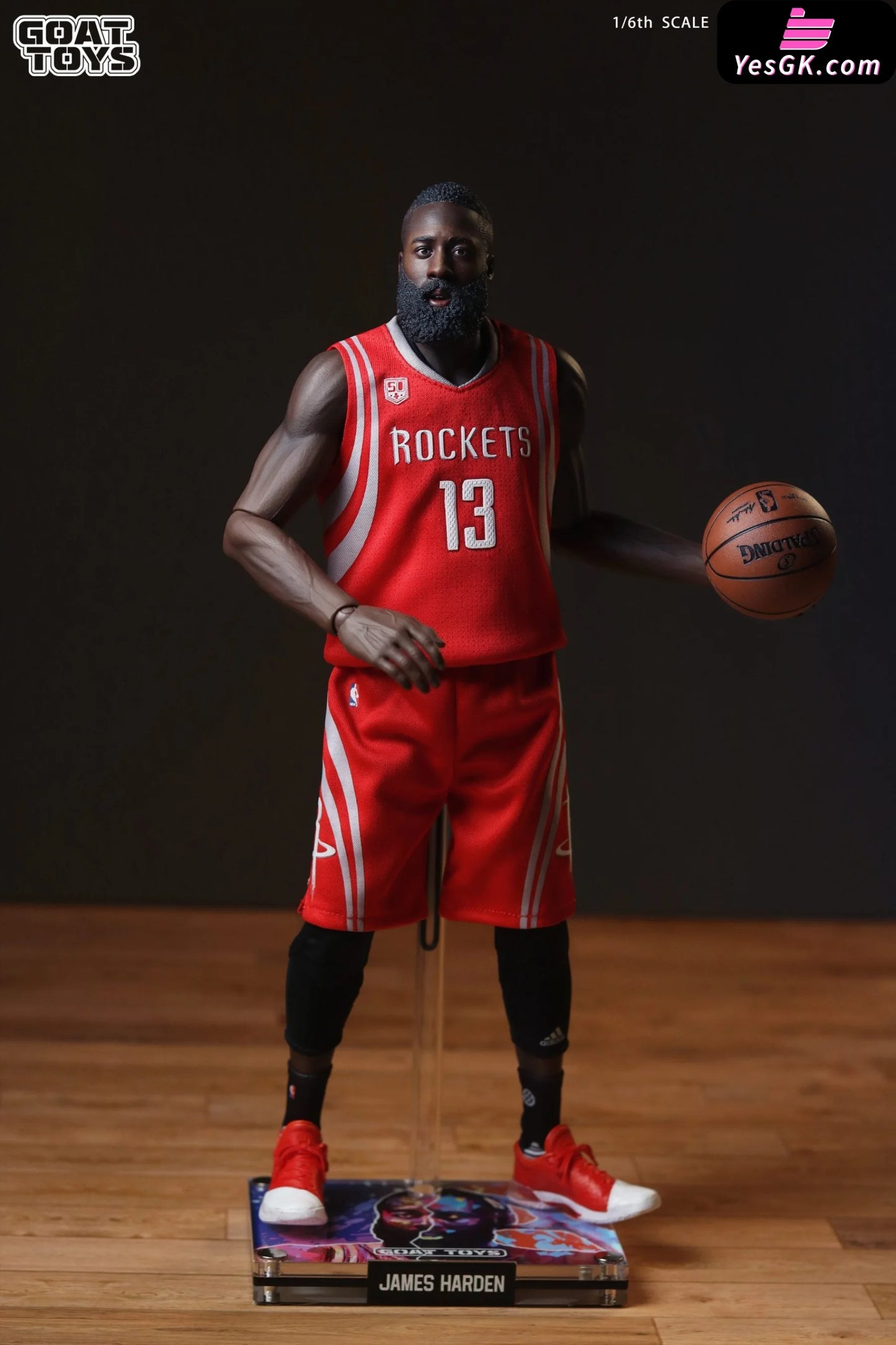 Nba 1/6 James Harden Action Figure - Goat Toys Studio [Pre-Order]