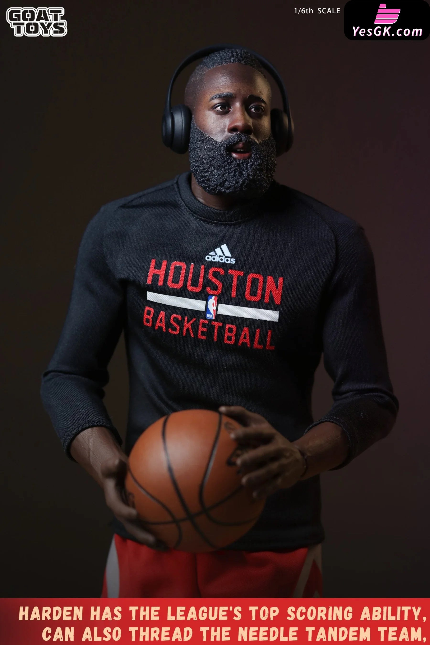 Nba 1/6 James Harden Action Figure - Goat Toys Studio [Pre-Order]