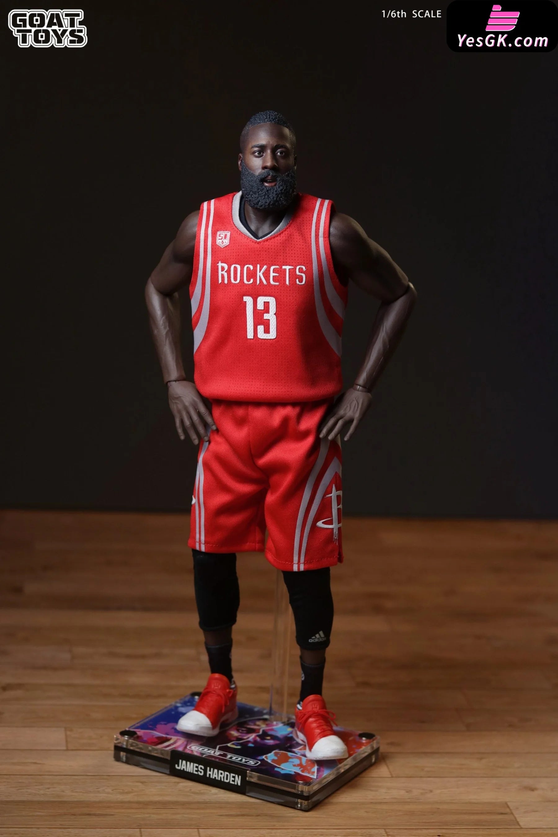 Nba 1/6 James Harden Action Figure - Goat Toys Studio [Pre-Order]