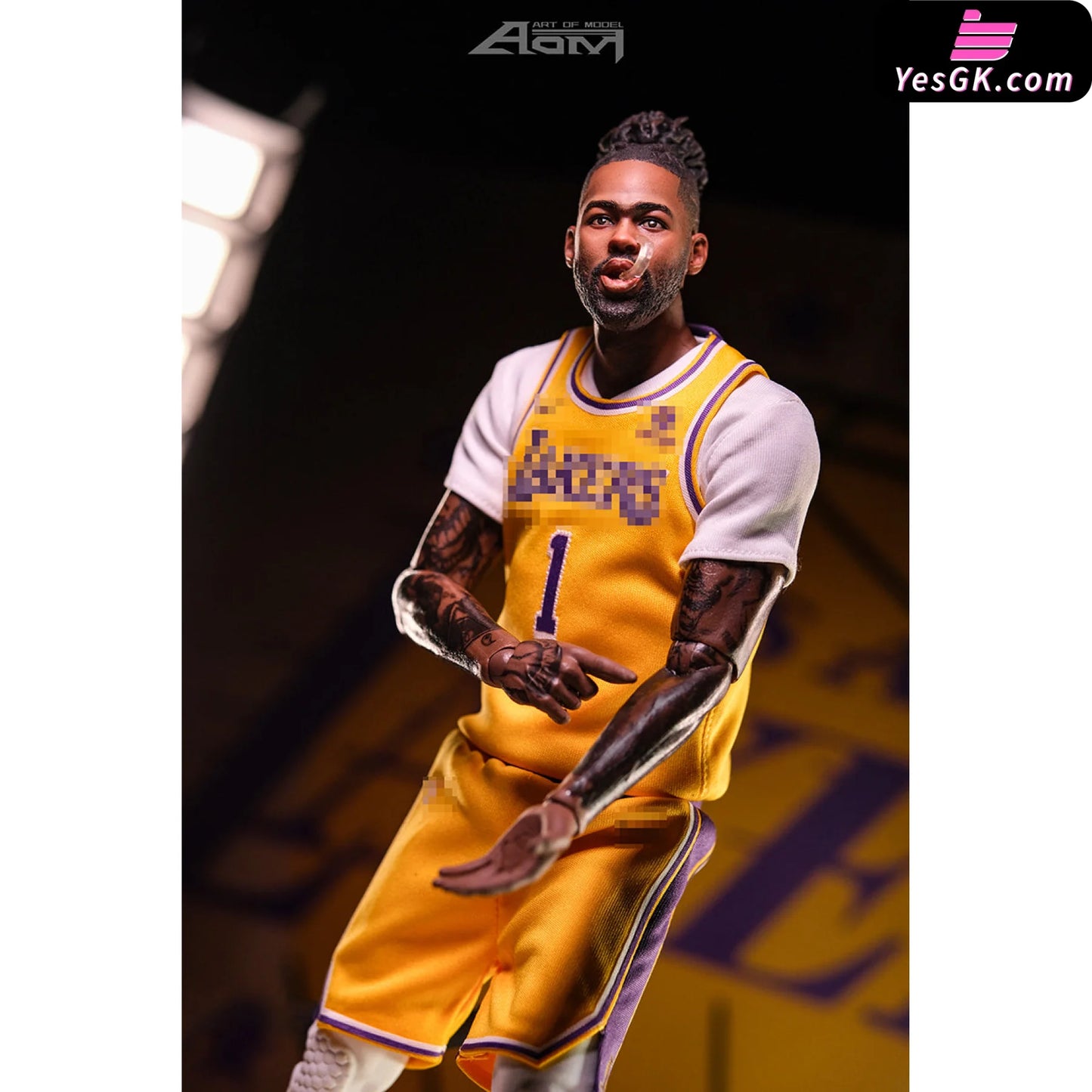 Nba D’angelo Russell 1/6 Suit Action Figure - Aom Toys Studio [Pre-Order]