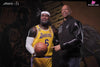 Nba Lbj Skyhook Jbr Historical Scoring King Single Set Double Statue - Aom Toys Studio [Pre-Order]