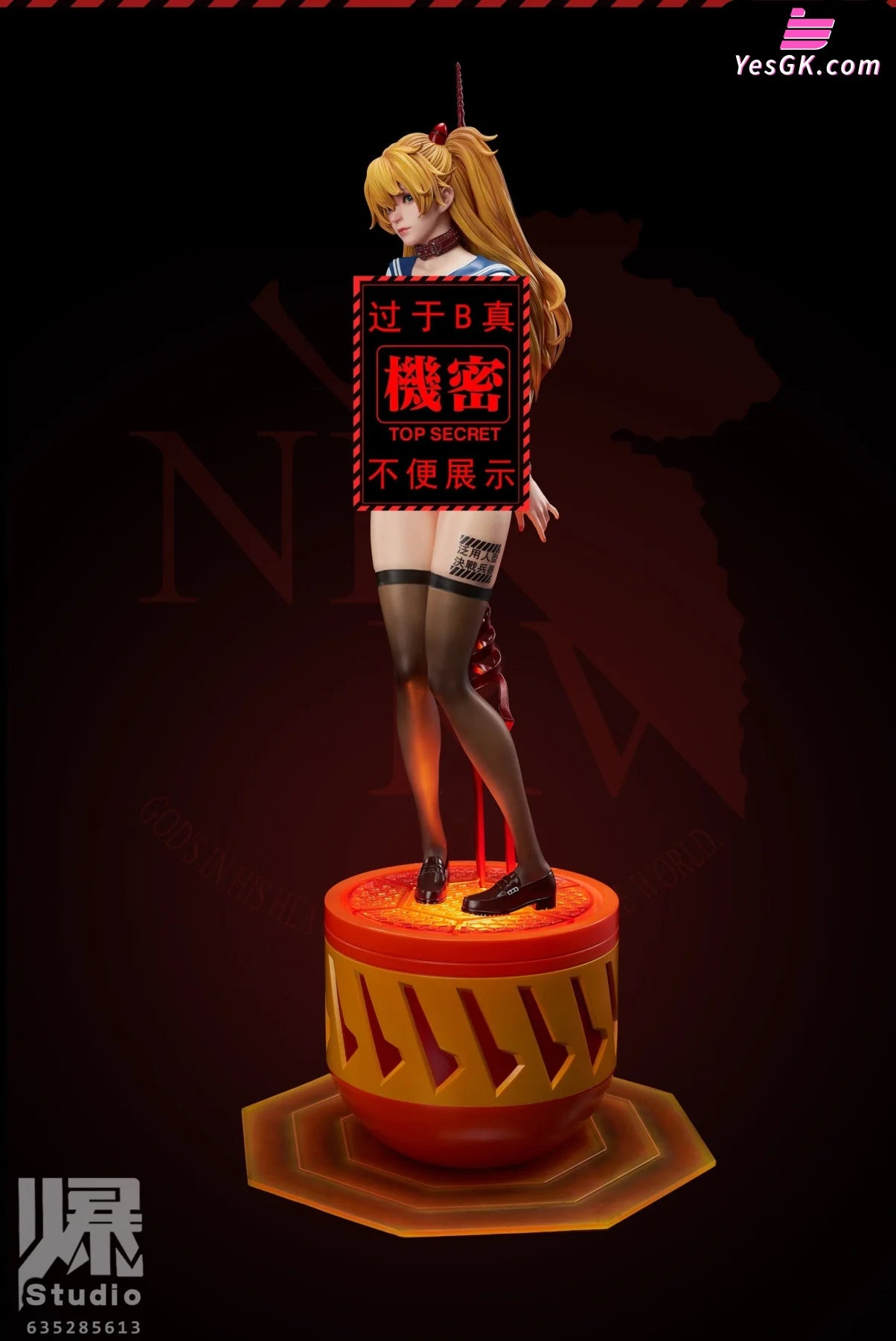 Neon Genesis Evangelion Asuka Langley Soryu Resin Statue - Huo Bao Studio [Pre-Order]