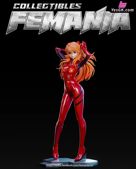 Neon Genesis Evangelion Asuka Statue - Femania Studio [Pre - Order]
