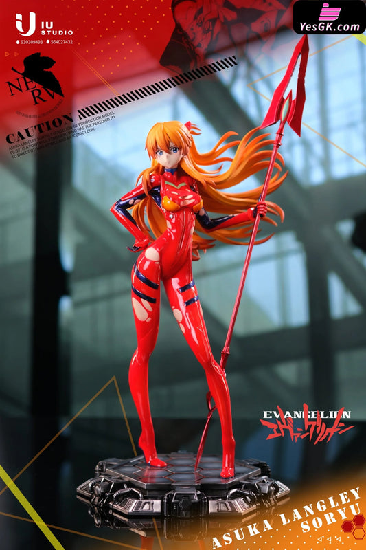 Neon Genesis Evangelion Asuka Statue - Iu Studio [Pre-Order] Deposit / 1/6 Scale Nsfw 18 +