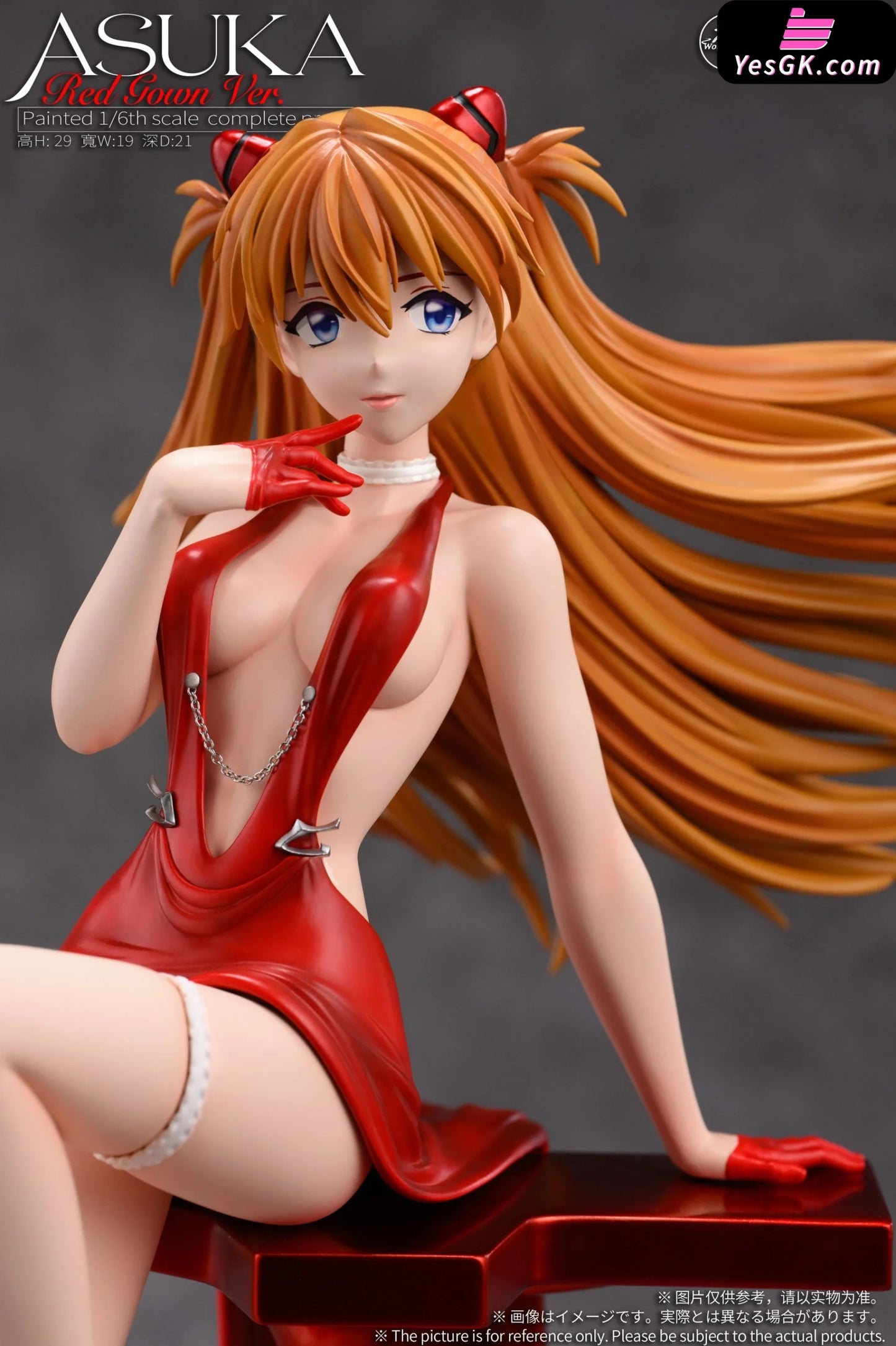 Neon Genesis Evangelion Dress Girl Asuka Statue - Wonderland Studio [Pre-Order]