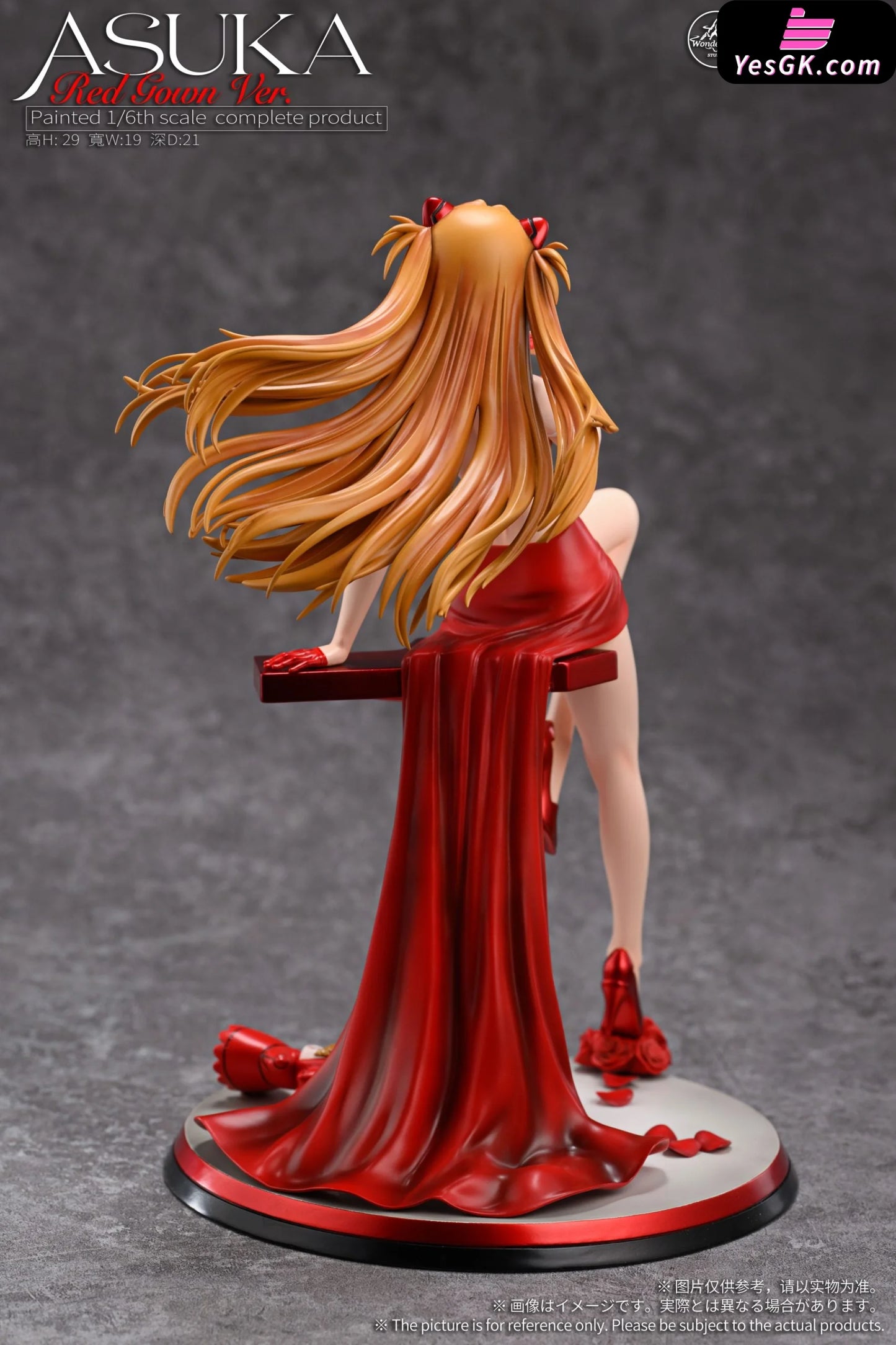 Neon Genesis Evangelion Dress Girl Asuka Statue - Wonderland Studio [Pre-Order]