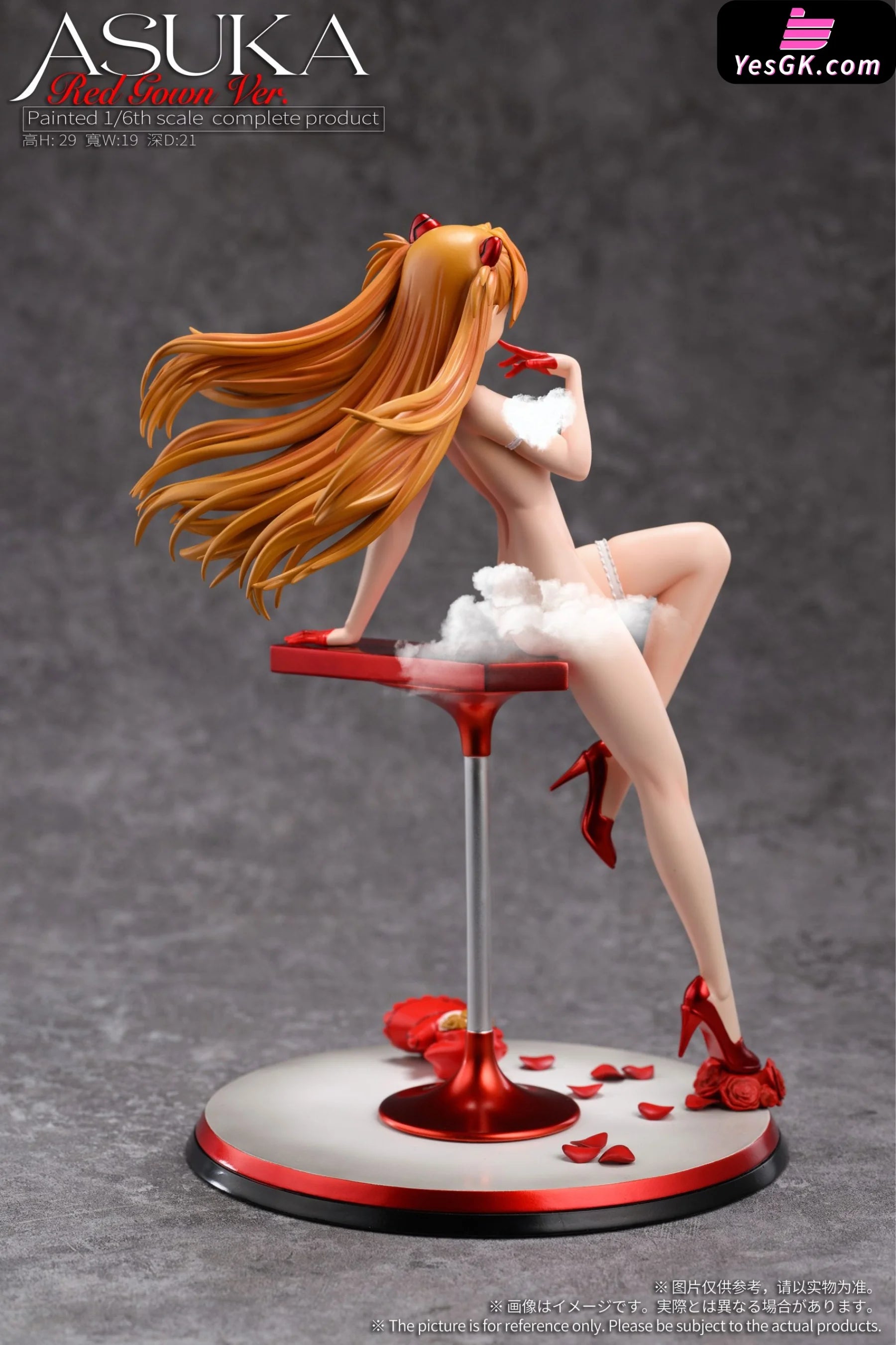 Neon Genesis Evangelion Dress Girl Asuka Statue - Wonderland Studio [Pre-Order]