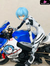 Neon Genesis Evangelion Motorcycle Soryu Asuka Langley & Ayanami Rei Statue - Dragon Stone Studio