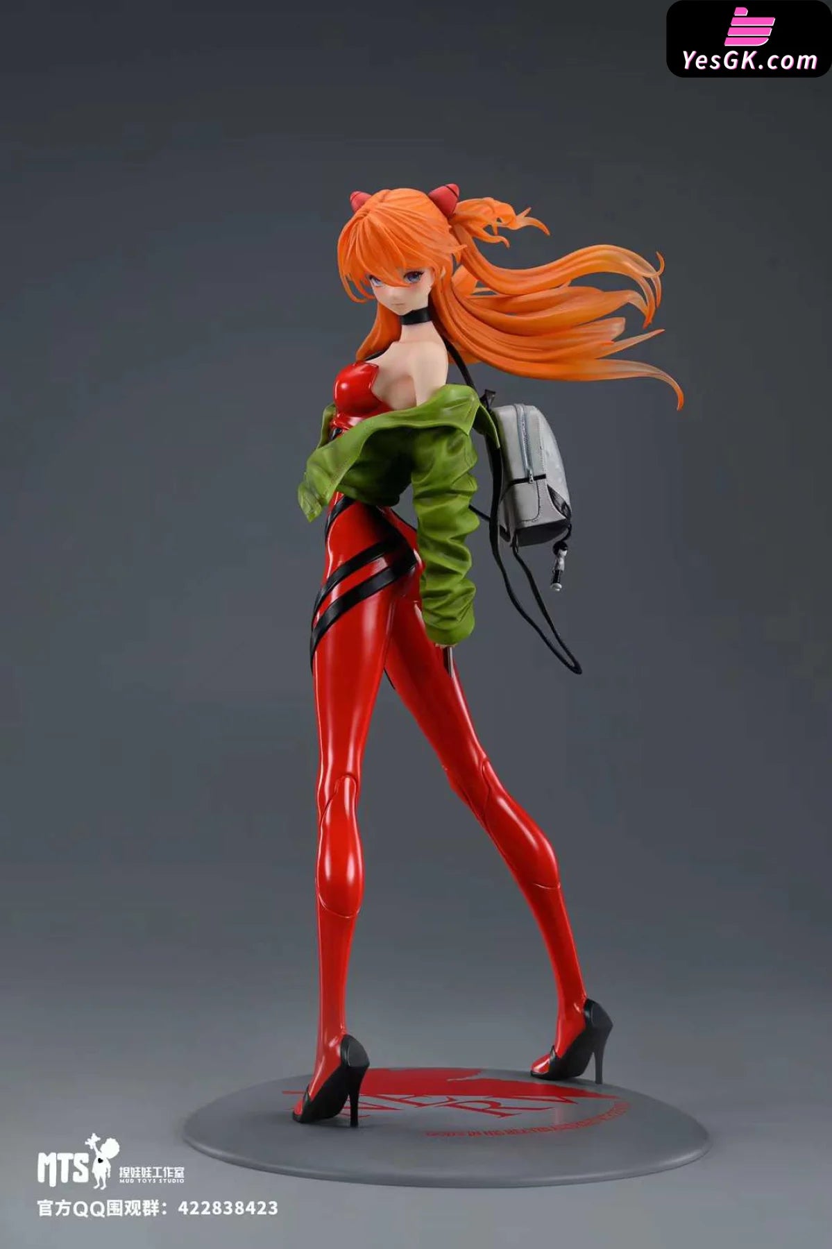 Neon Genesis Evangelion Soryu Asuka Langley-Departure Statue - Mud Toys Studio [Pre-Order]