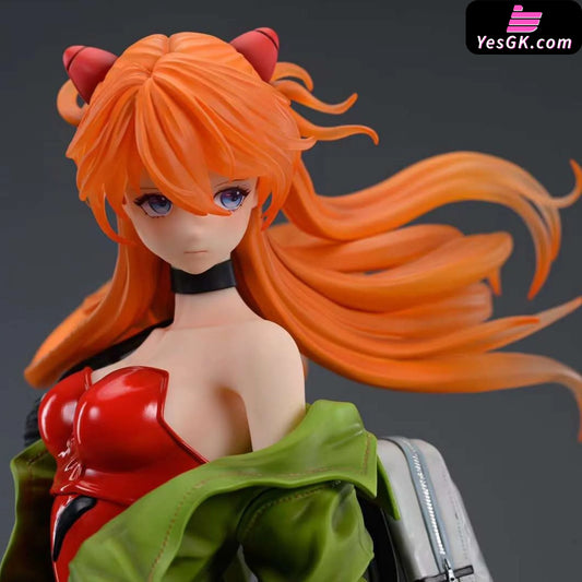 Neon Genesis Evangelion Soryu Asuka Langley-Departure Statue - Mud Toys Studio [Pre-Order]