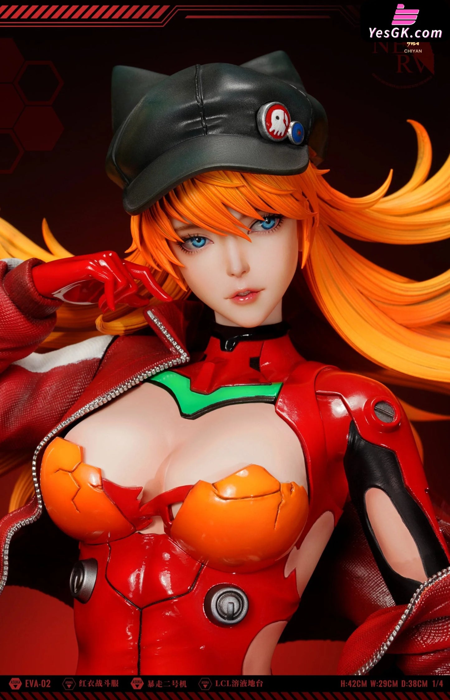 Neon Genesis Evangelion Soryu Asuka Langley Statue - Chiyan Studio [Pre-Order]