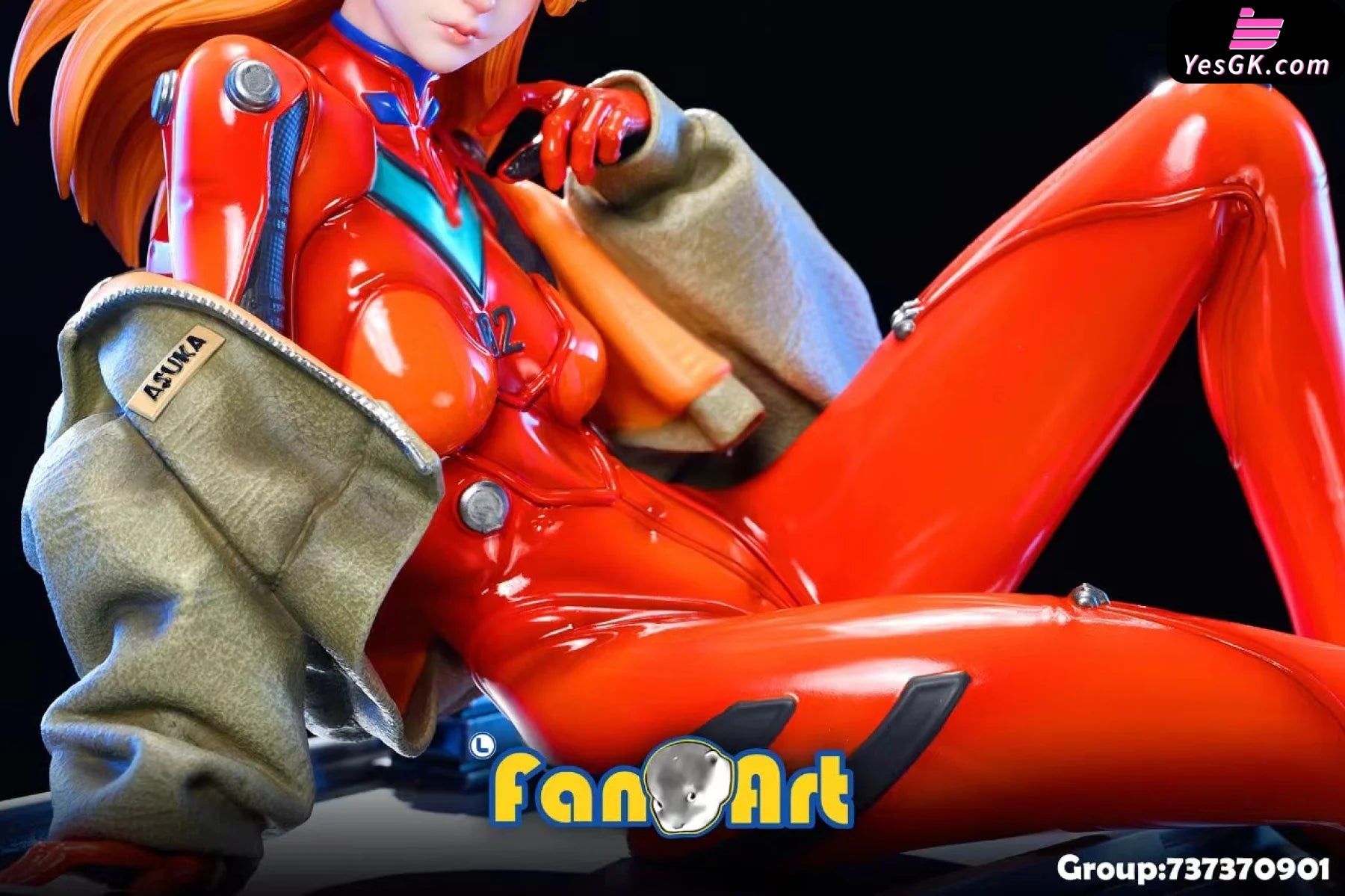 Neon Genesis Evangelion Soryu Asuka Langley Statue - Fanart Studio [Pre-Order]