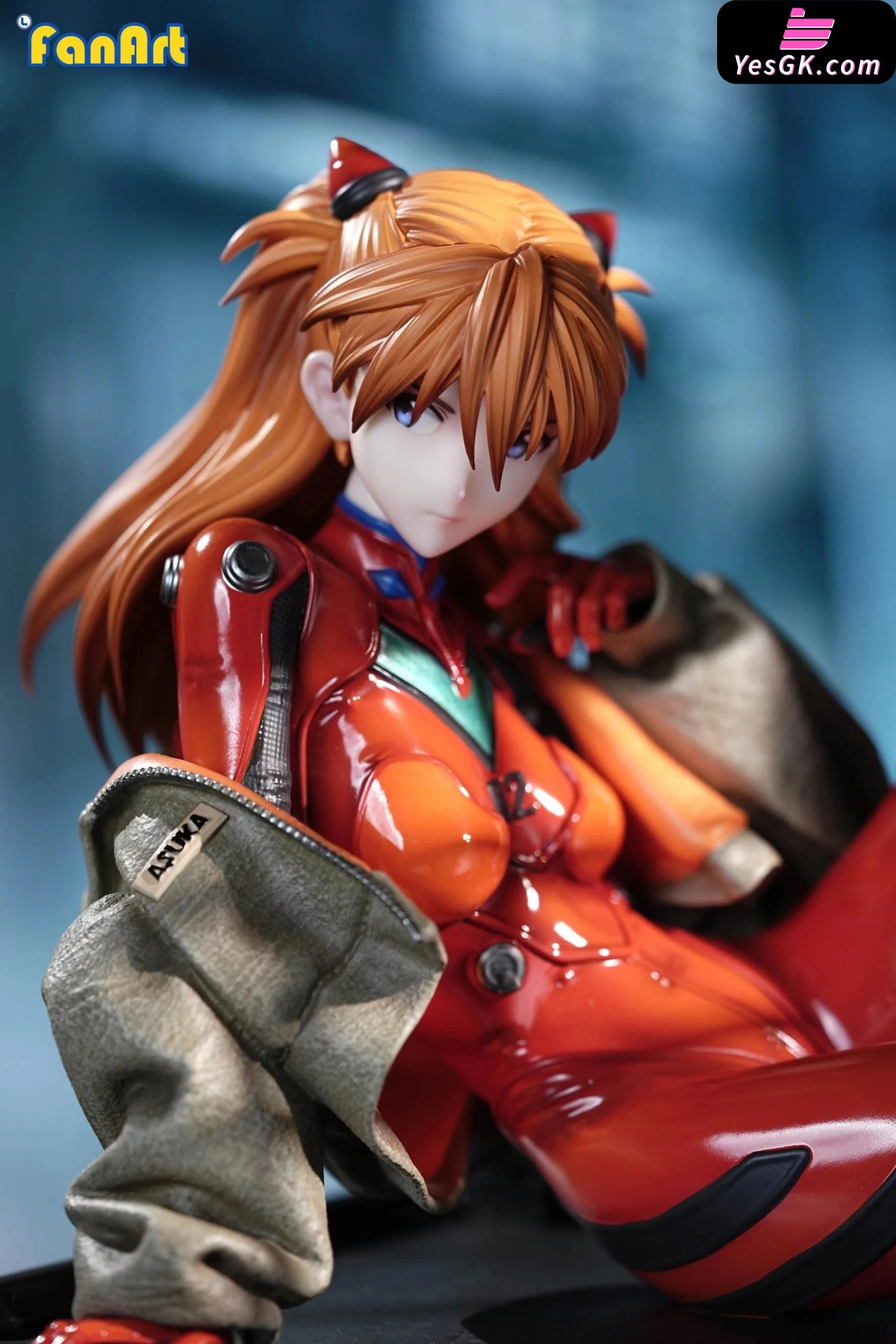 Neon Genesis Evangelion Soryu Asuka Langley Statue - Fanart Studio [Pre-Order] Deposit / A Nsfw 18