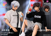 Neon Genesis Evangelion Street Fashion Series Kaworu Nagisa Shinji Ikari Statue - Rainbow Studio