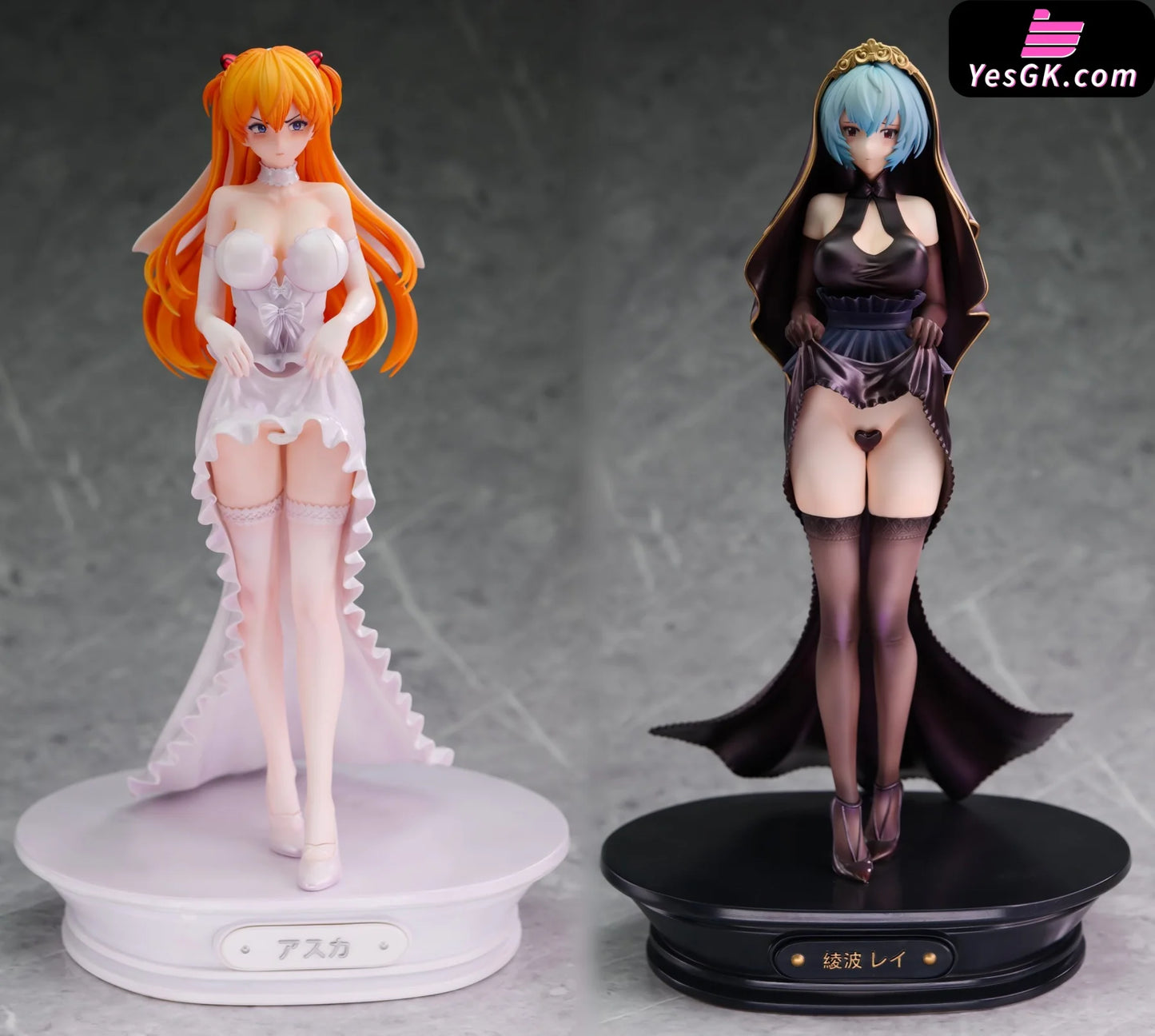 Neon Genesis Evangelion Wedding Dress Series Resin Statue - Dolphin Studio [Pre-Order]