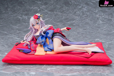 Neptunia x SENRAN KAGURA: Ninja Wars Black Heart Noireu Kimono 1/7 Scale Figure (Licensed) - KADOKAWA [In-Stock] - Full