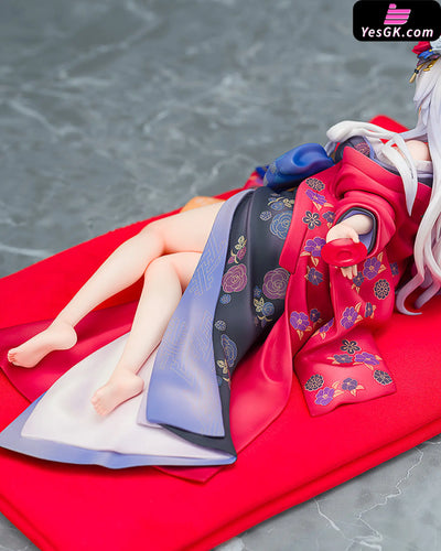 Neptunia x SENRAN KAGURA: Ninja Wars Black Heart Noireu Kimono 1/7 Scale Figure (Licensed) - KADOKAWA [In-Stock] - Full